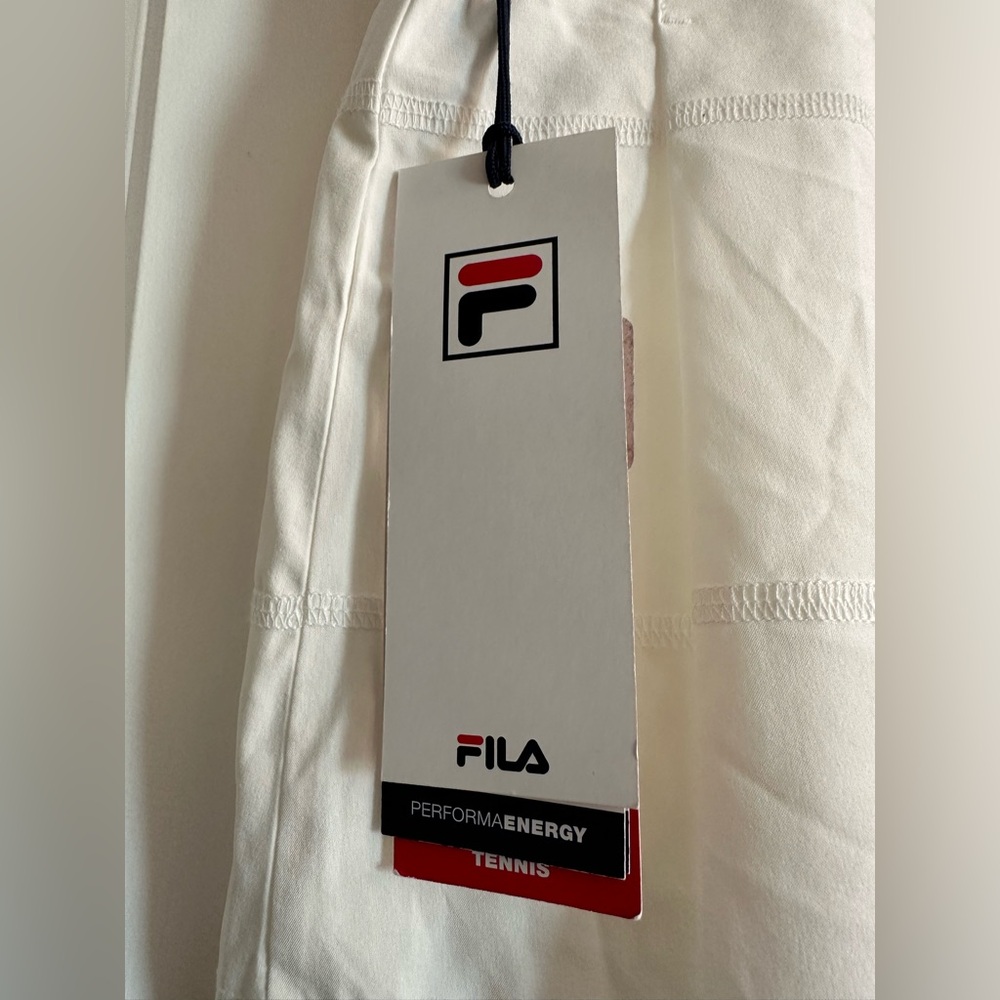 Fila Women's White Skort - Picture 6 of 7